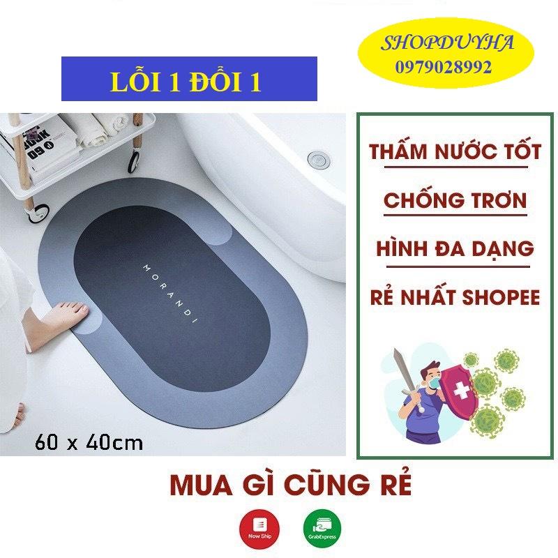 Thảm chùi chân siêu thấm, lau chân thấm hút nước 5 giây, mặt thảm lót siêu mịn, đế cao su chống trượt