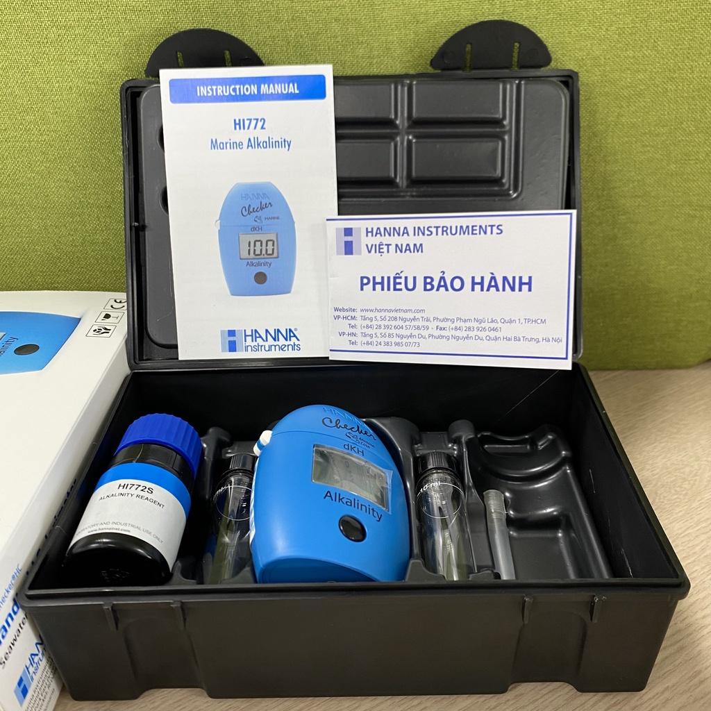 Máy đo độ kiềm, độ mặn của nước Hanna HI772