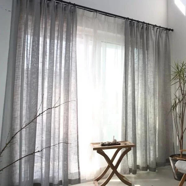Rèm Vải Lien Phong Cách Vintage Mộc Mạc Sang Trọng – Rèm Vải Trang Trí Decor Phòng