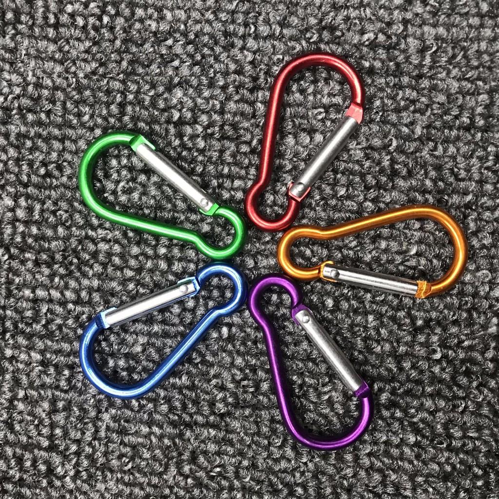 Móc Khóa Nhôm Hình Bầu Dục