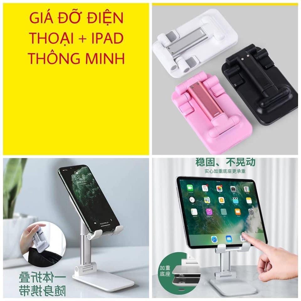 Giá đỡ điện thoại - Máy tính bảng gấp gọn tiện dụng MW1 ( Giao màu ngẫu nhiên ) - Hàng chính hãng