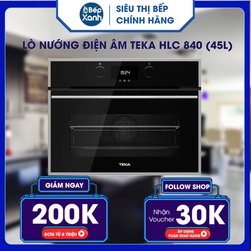 Lò Nướng Điện Âm Teka HLC 840 - Hàng Chính Hãng