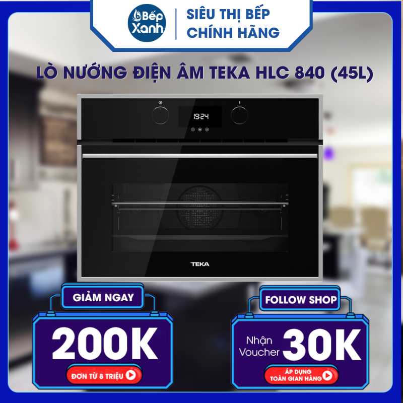 Lò Nướng Điện Âm Teka HLC 840 ( 45L ) - Hàng Chính Hãng