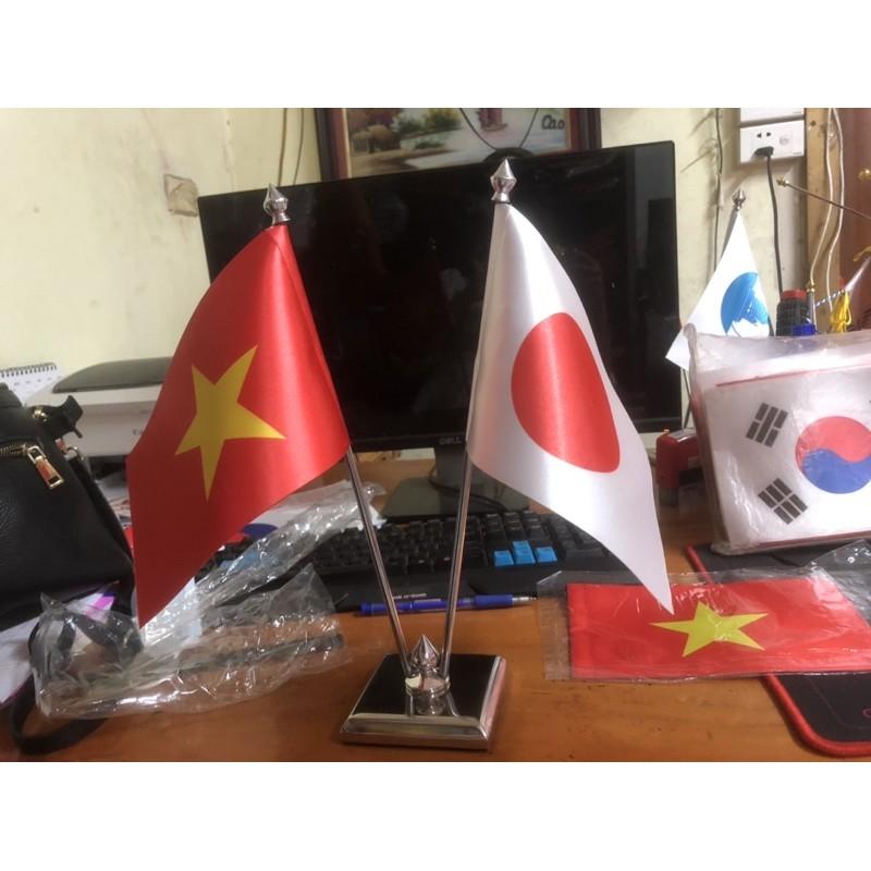 Cờ để bàn các nước việt nam nhật bản