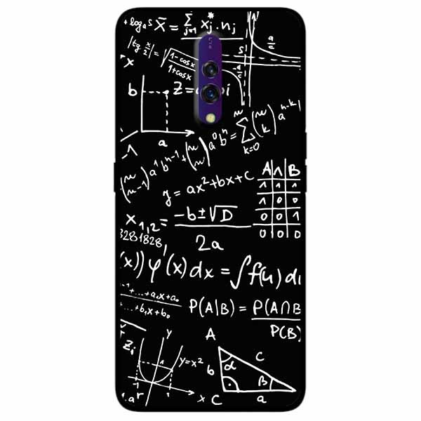 Ốp lưng in cho Oppo K3 Mẫu Toán Học 1