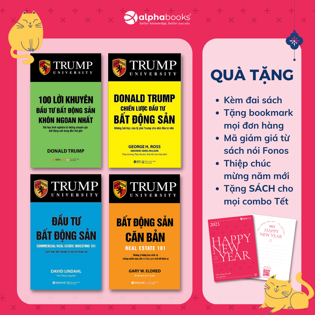 Combo Bất Động Sản: 100 Lời Khuyên Đầu Tư Bất Động Sản Khôn Ngoan Nhất + Đầu Tư Bất Động Sản + Bất Động Sản Căn Bản + Donald Trump - Chiến Lược Đầu Tư Bất Động Sản