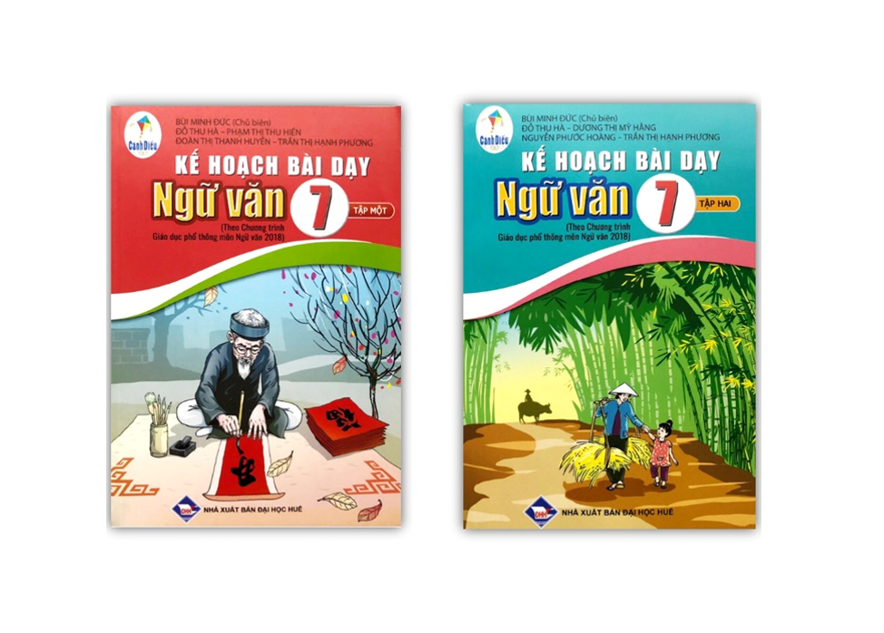 Sách - Combo Kế hoạch bài dạy Ngữ Văn 7 - Tập 1 + 2