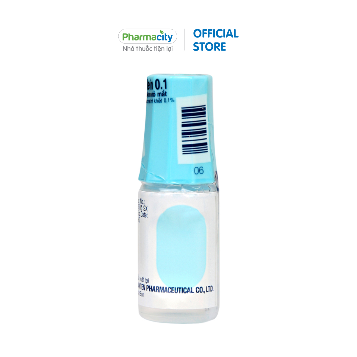 Dung dịch nhỏ mắt Sanlein Dry Eye 0.1% hỗ trợ giảm khô mắt