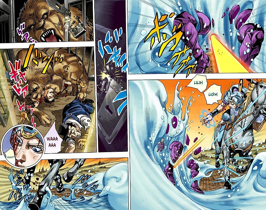 cuộc phiêu lưu bí ẩn phần 7: steel ball run chapter 85 16