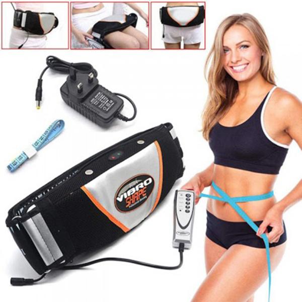 Đai massaage rung nóng Vibro Shape, máy rung mỡ bụng