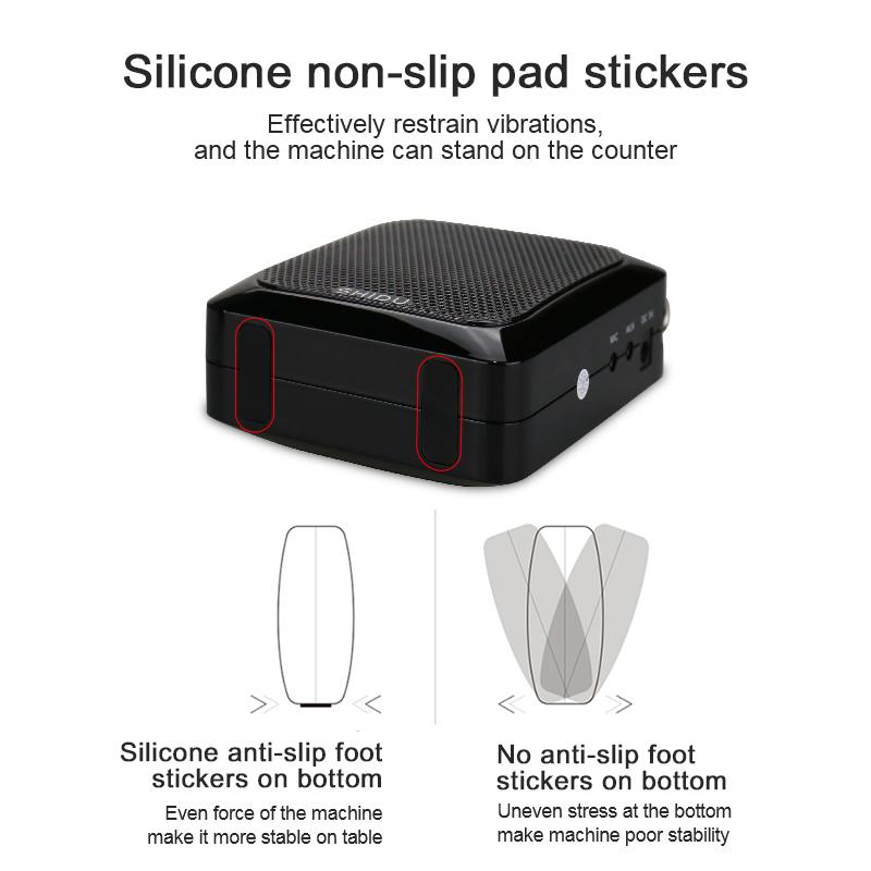 Bộ khuếch đại giọng nói không dây di động của Shidu 25W cho giáo viên 4000mAh Pin Bluetooth loa với micrô Echo Aux Ghi S28 Color: Black UK Plug