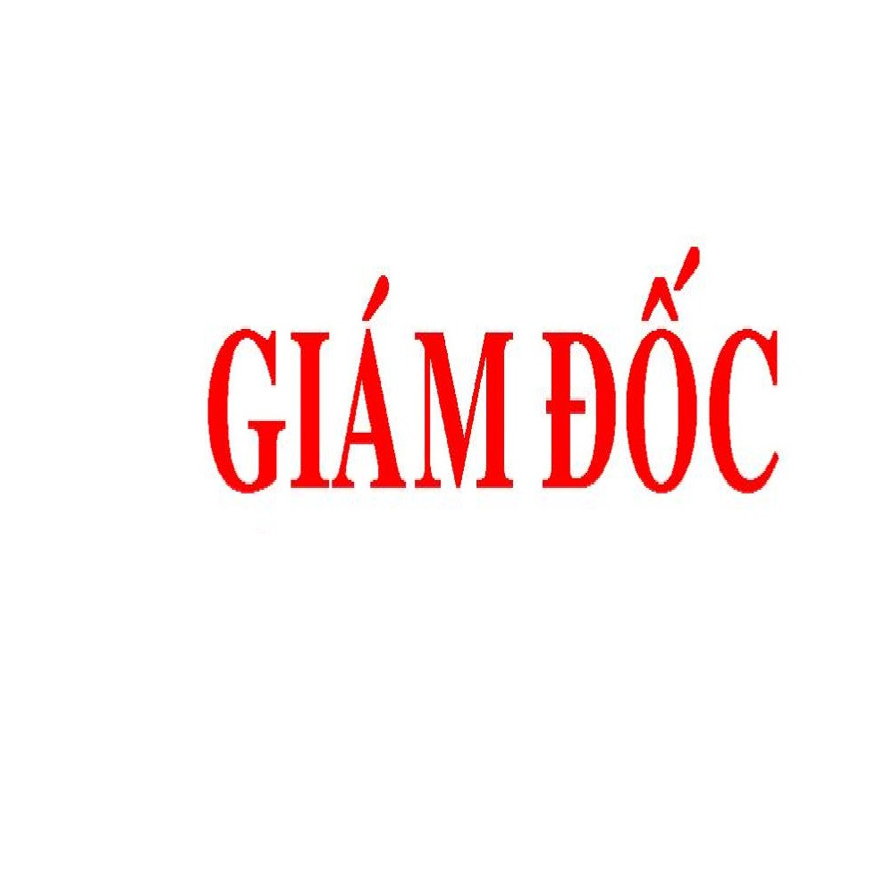 Con dấu GIÁM ĐỐC có sẵn mực
