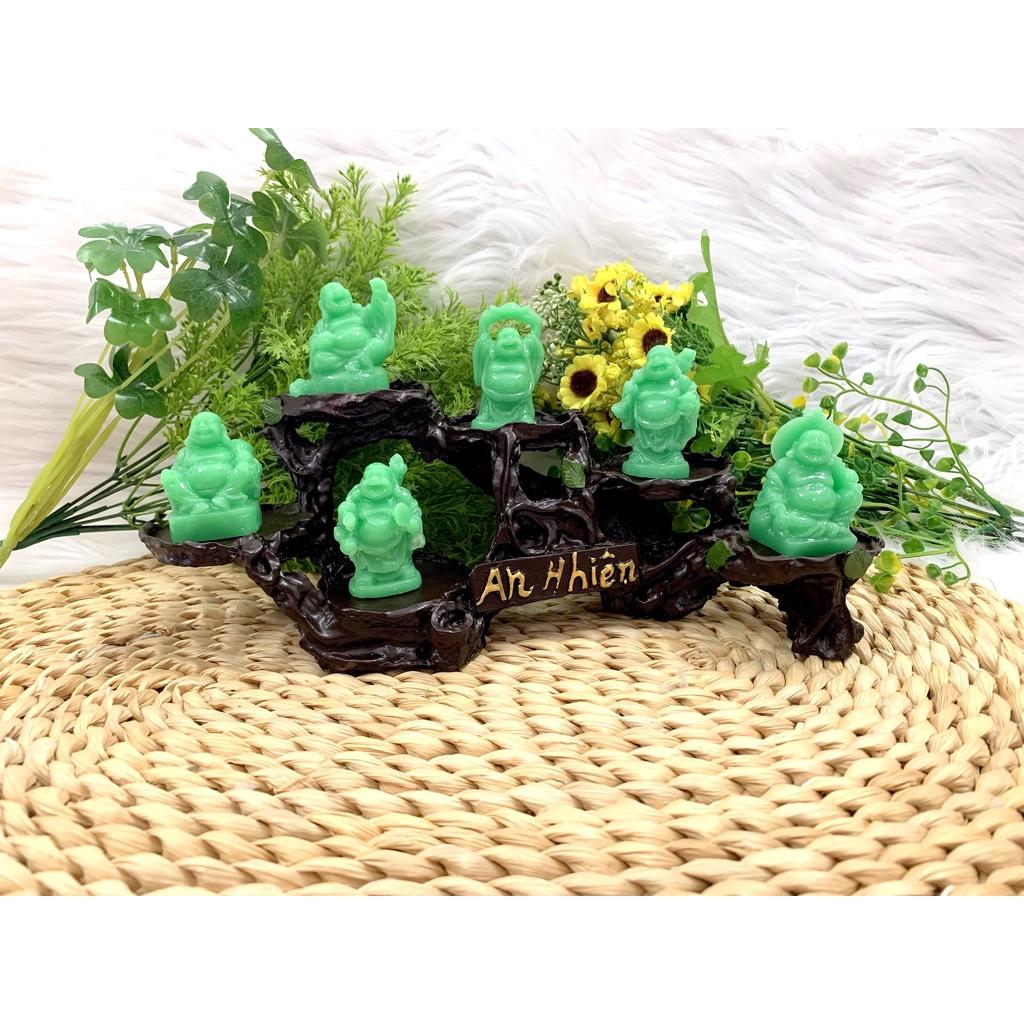 Full Set 6 tượng Bồ Tát Di Lặc tọa đế An Nhiên
