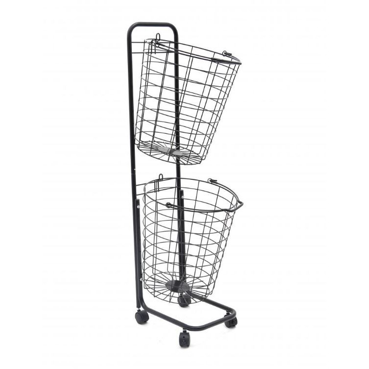 Kệ  Đựng Quần Áo Phòng Giặt có Bánh Xe Tiện Lợi