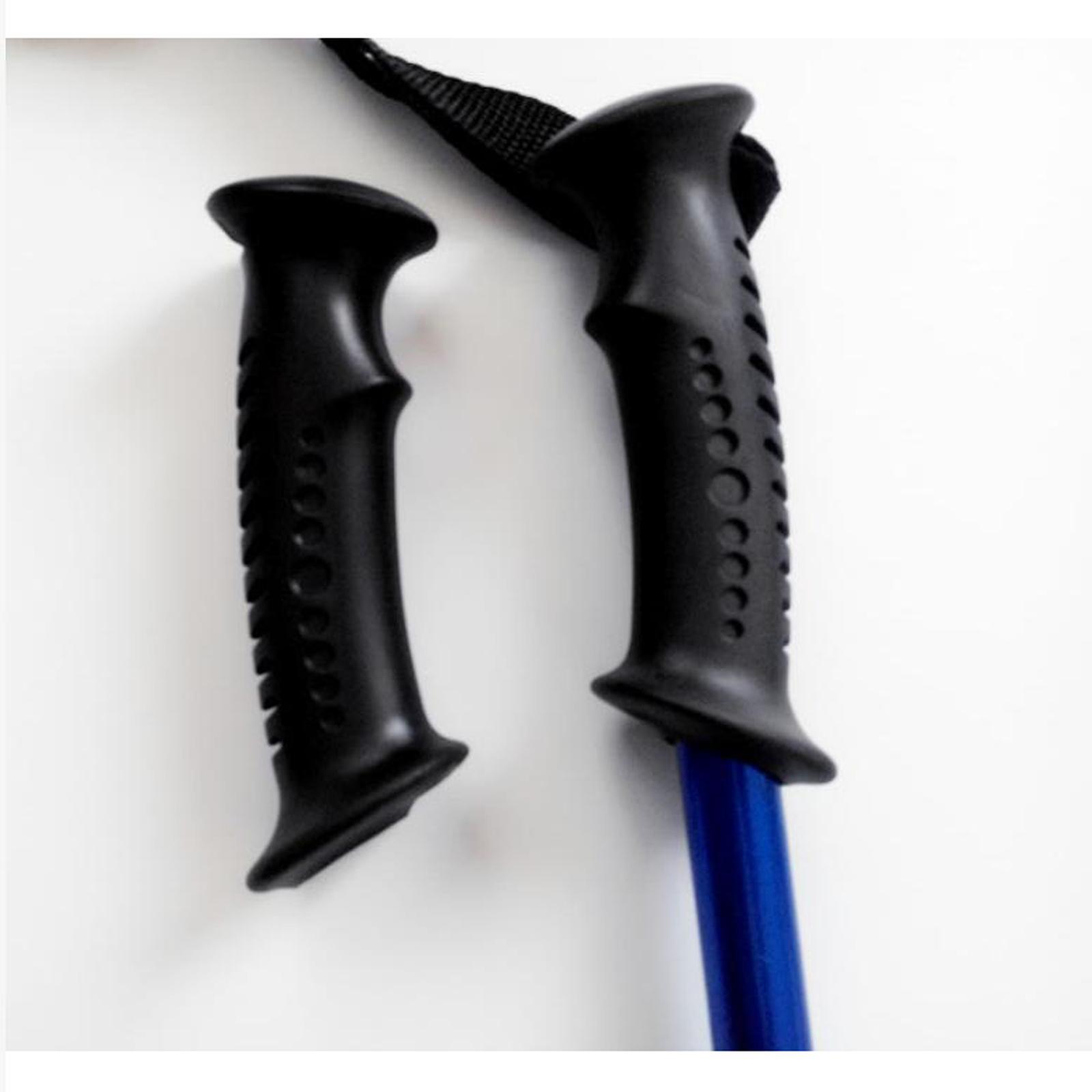 Trekking Poles Head Handle 18mm Hiking Poles Foldable Walking Sticks