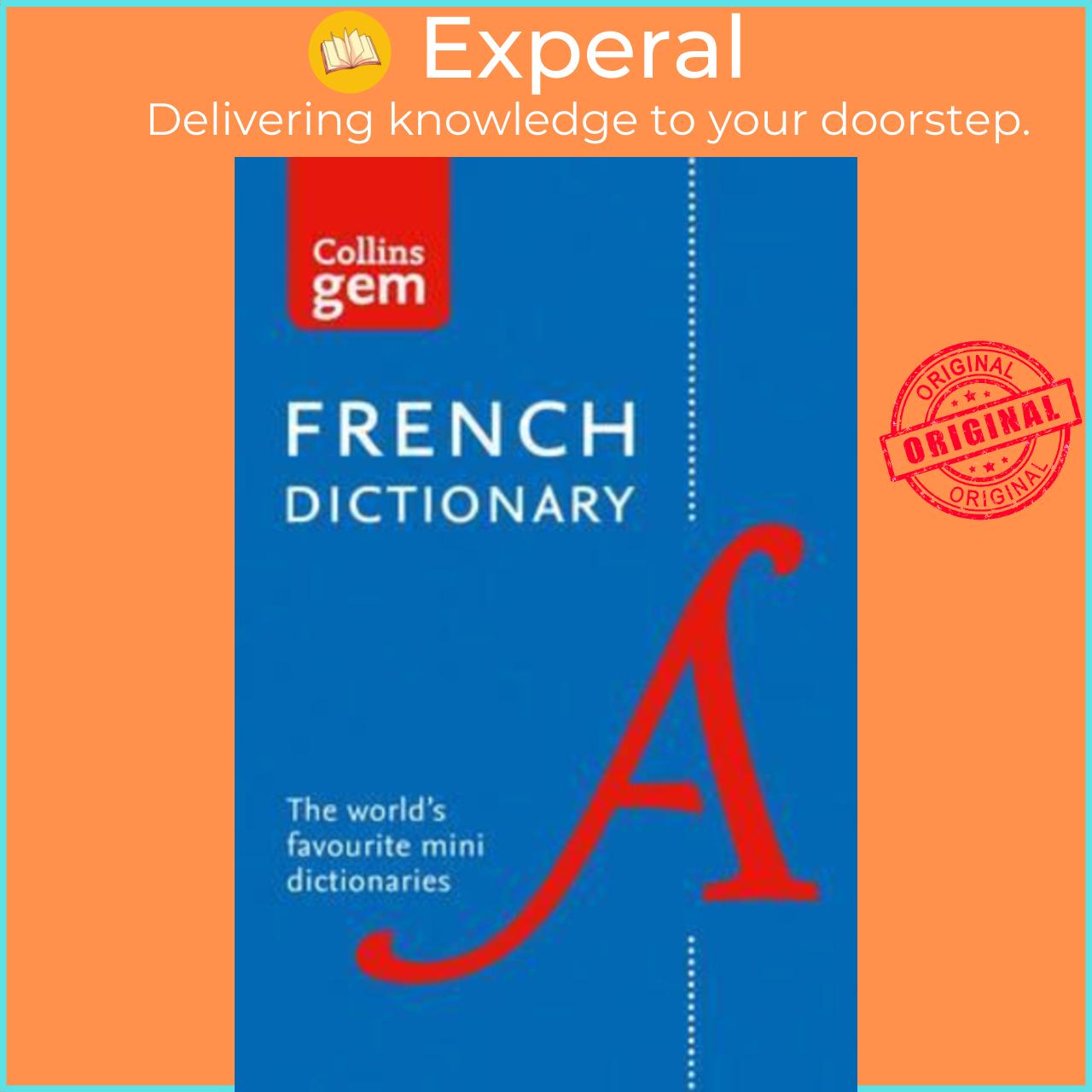 Sách - Collins French Gem Dictionary  The Worlds Favourite Mini Dictio by Collins Dictionaries UK edition, paperback