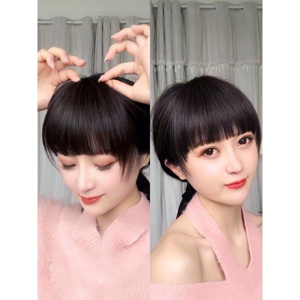 TÓC GIẢ MÁI DÀY CÓ MAI VÀ KHÔNG MAI