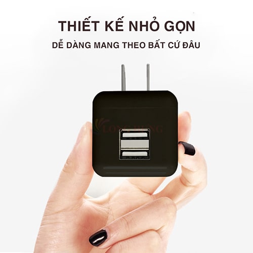 Cốc sạc Bagi 2.5A 2USB CE-M25 - Hàng chính hãng