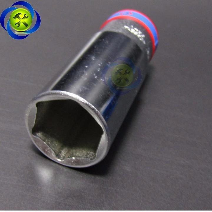 Tuýp 21mm 1/2 Kingtony 423521M loại dài 6 cạnh màu trắng