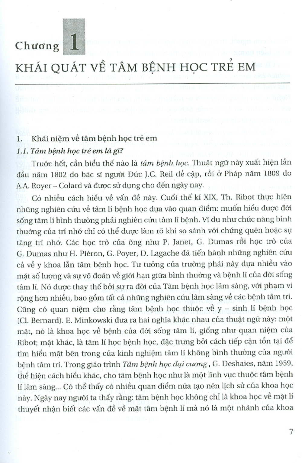 Tâm Bệnh Học Trẻ Em Lứa Tuổi Mầm Non