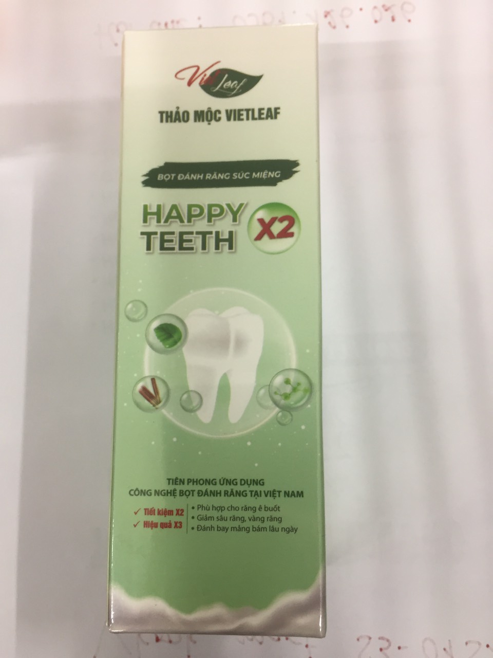 Bọt đánh răng Happy Teeth 100ml