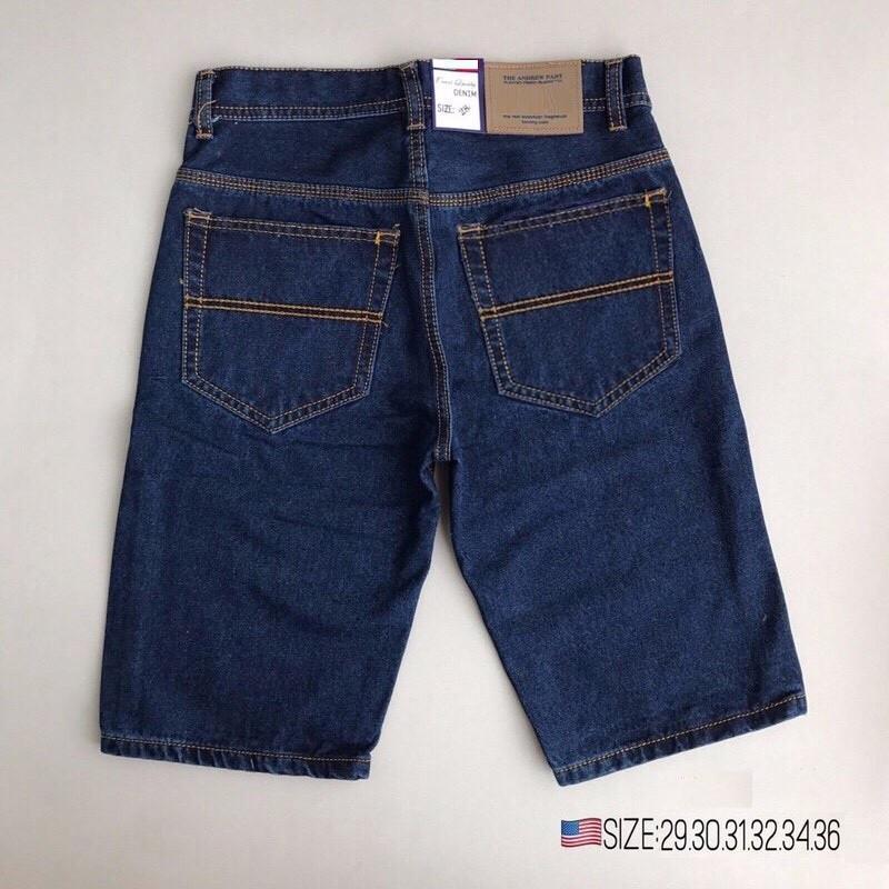 Quần short Jean Nam chất vải Jean cotton form chuẩn đẹp, 03 màu cơ bản Jean013