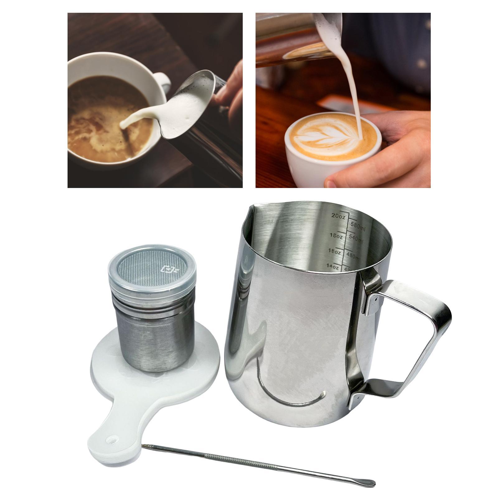 Stainless Steel Milk Frothing Cups for Home