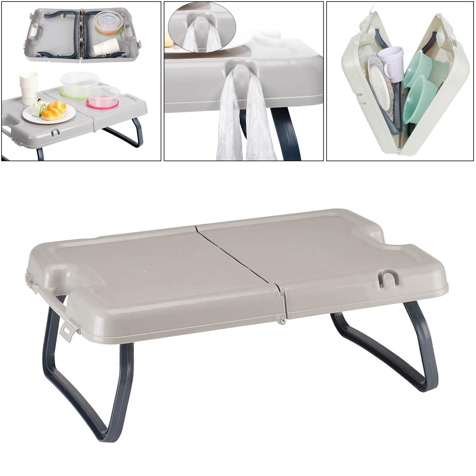 Foldable Table Mini Portable Storage Case Outdoor Camping Furniture