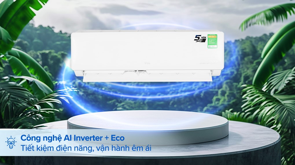 Máy lạnh TCL Inverter 1 HP TAC-09CSD/XAB1I  -  Máy lạnh 1 ngựa - Hàng Chính Hãng - Miễn phí giao hàng