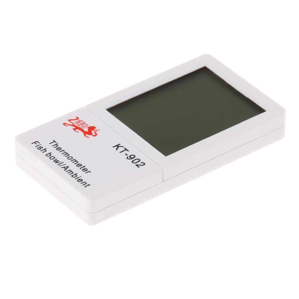 New LCD Digital Fish Reptile Aquarium Tank Water/Indoor Thermometer Temperature