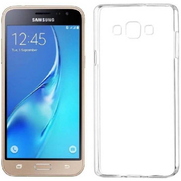 Ốp lưng dành cho Samsung Galaxy J3 2016 Silicon Dẻo Trong Suốt Cao Cấp Loại A+