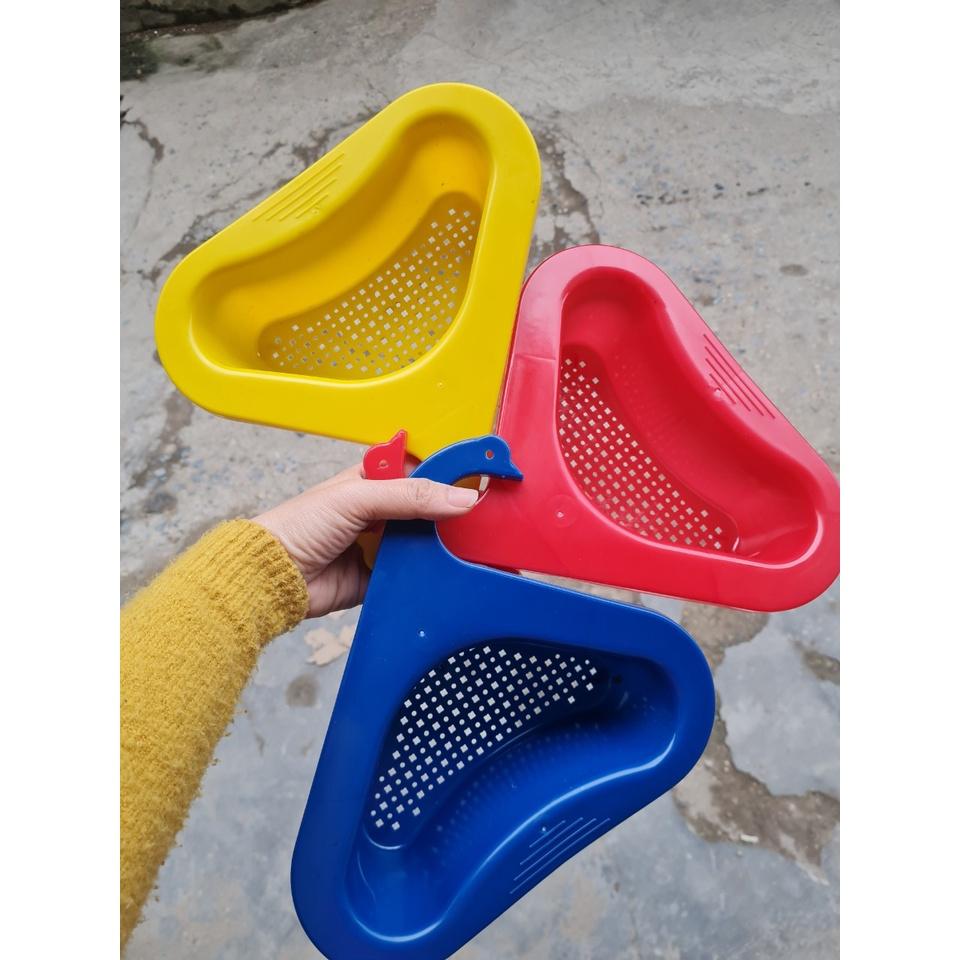 Khay lọc rác thiên nga gắn bồn rửa bát tiện ích, Khay lọc rác gắn bồn rửa chén gọn gàng hình thiên nga - Hồng Kỳ