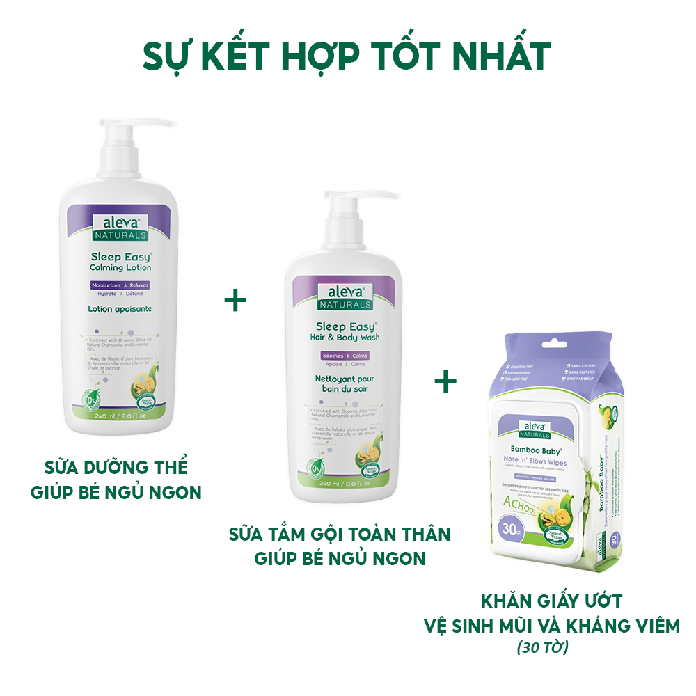 Kem bôi ấm ngực, giảm ho, nghẹt mũi và phòng ngừa cảm lạnh cho bé Aleva Naturals (tuýp 50ml)