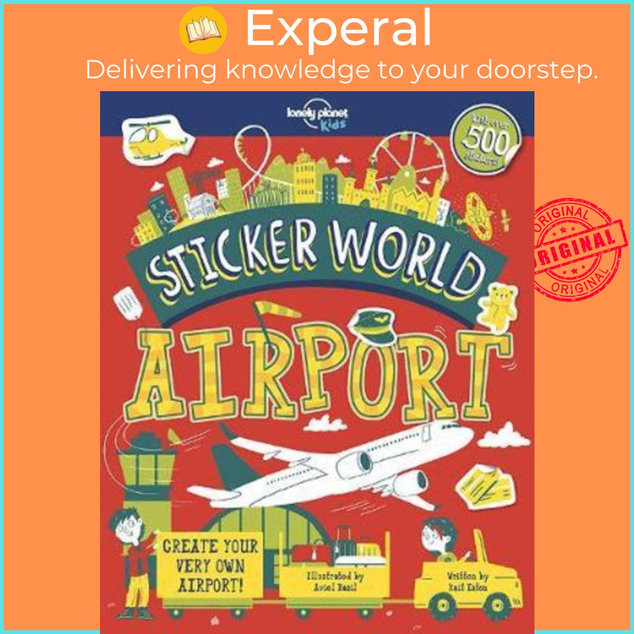 Sách - Sticker World - Airport by Lonely Planet Kids