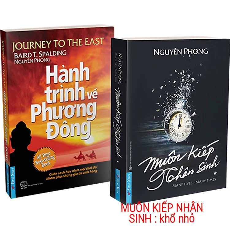 Combo 2 Cuốn  Muôn Kiếp Nhân Sinh  Hành Trình Về Phương Đông
