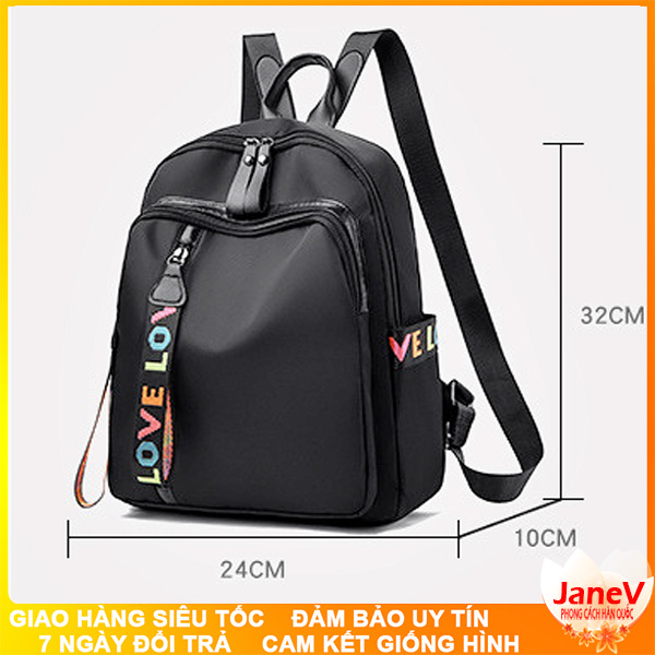 Balo Nữ Thời Trang Vải Oxford Cao Cấp Phong Cách Hàn Quốc TVNN343