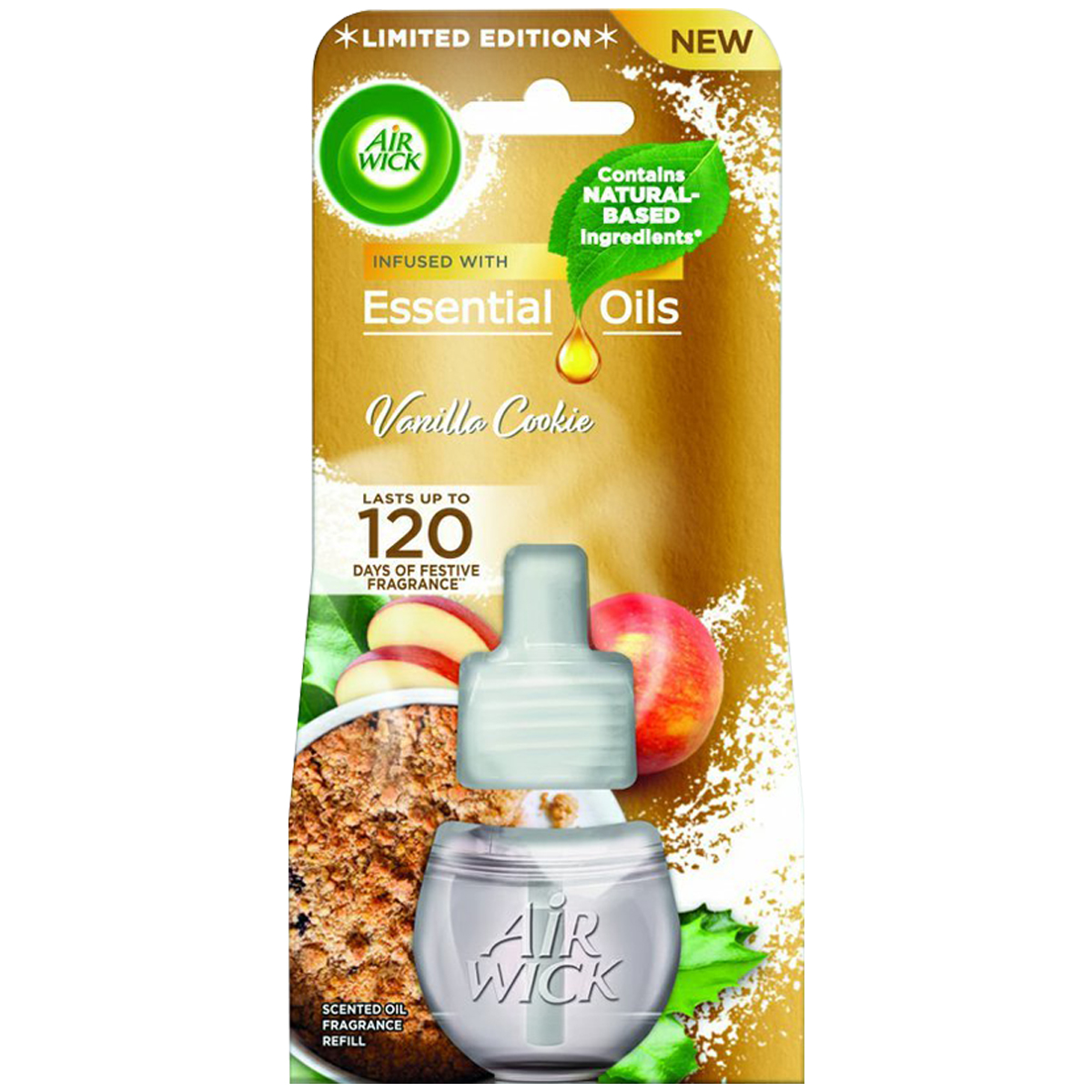 Chai tinh dầu cắm điện Air Wick Refill AWK3066 Vanilla Cookie 19ml , sử dụng điện 220V