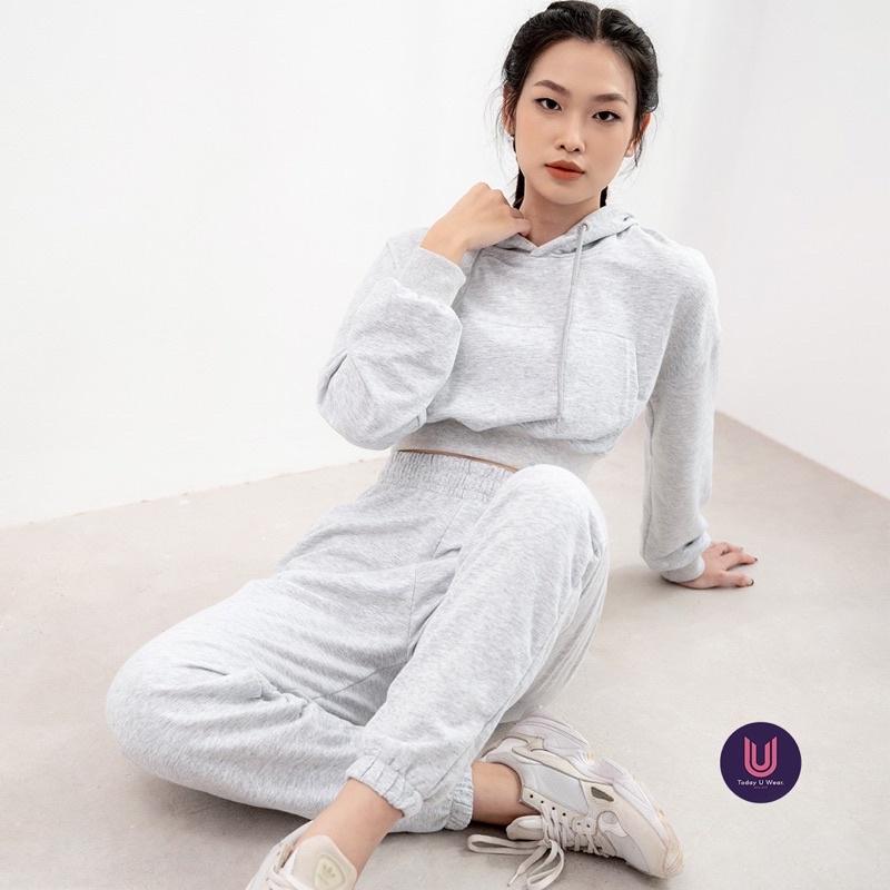 Quần Nỉ Thể Thao Chilly Jogger (chất nỉ da cá cao cấp, thoái mái, phù hợp thu đông, có mũ, cá tính)