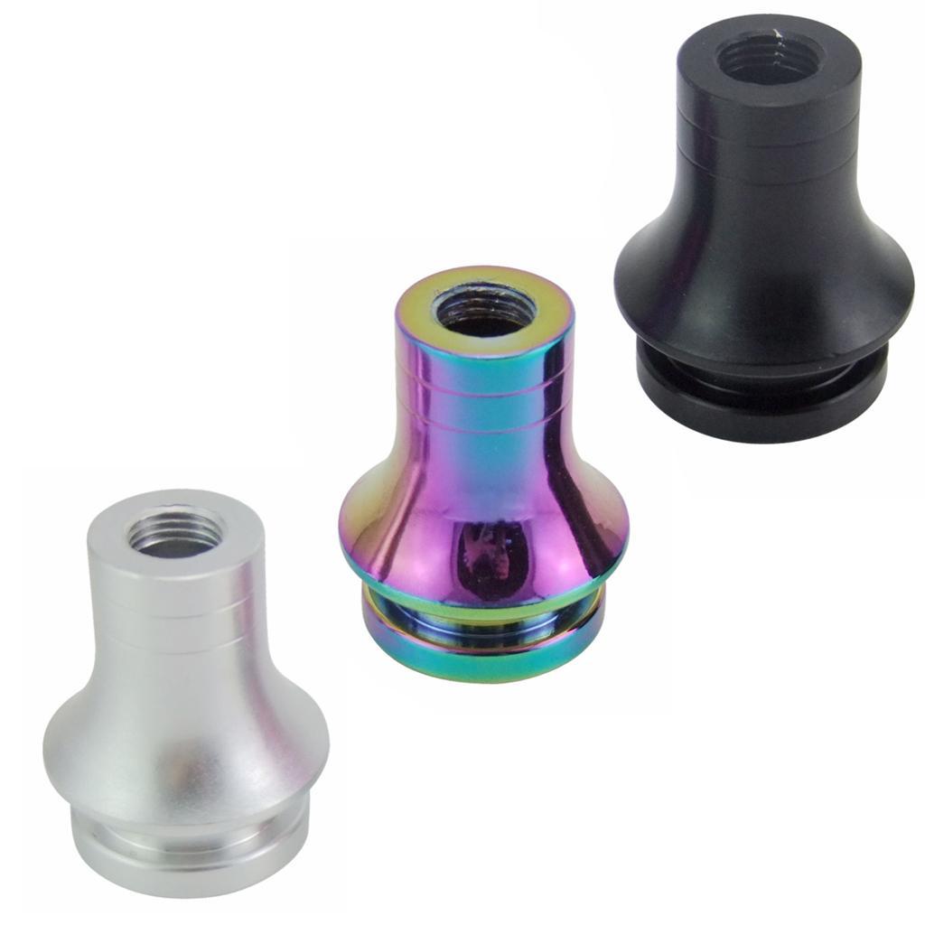 Knob Retainer Adapter for Manual Gear Shifter Lever Black + Multicolor