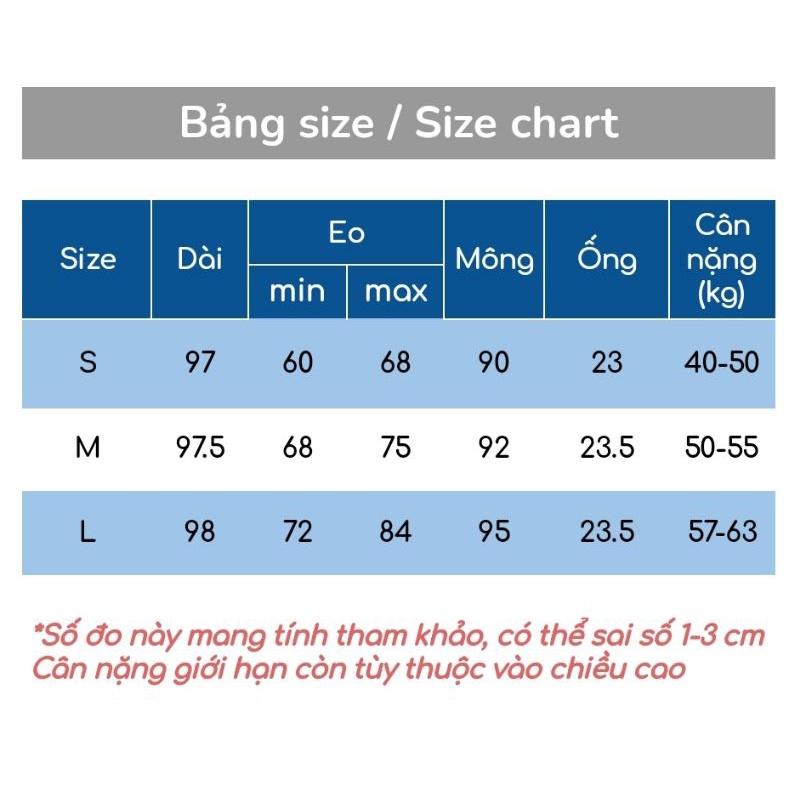 Quần jean nữ ống rộng cạp cao xanh bạc