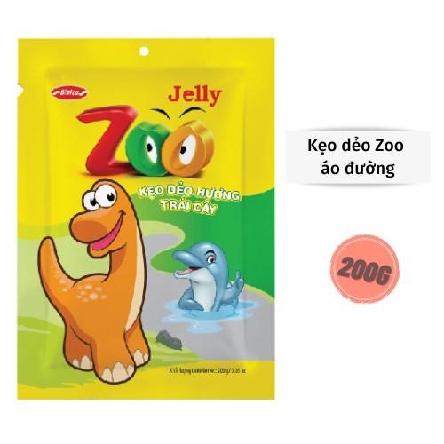 Kẹo dẻo Zoo Bibica áo đường túi 200g