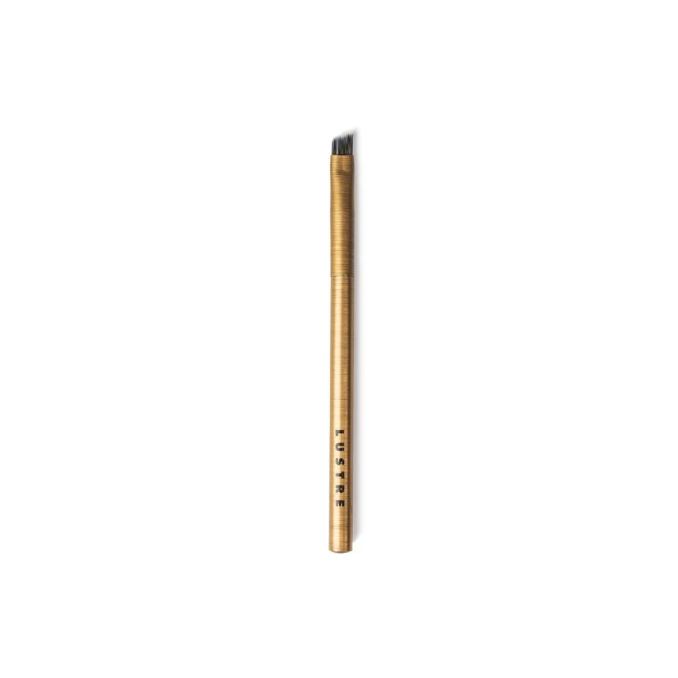 Cọ Lông Mày Đầu Vát Lustre Pro Makeup Brush - Brow Brush - Gold Edition E105