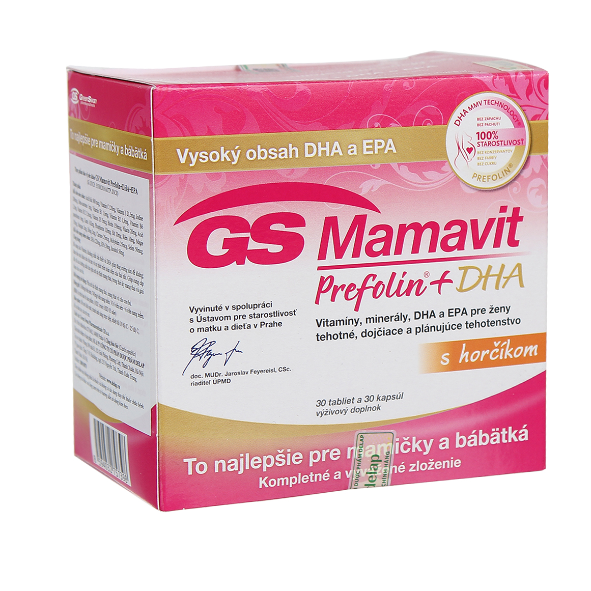 GS Mamavit Prefolin DHA Cung Cấp Dưỡng Chất Cần Thiết Cho Phụ Nữ Mang Thai Và Cho Con Bú