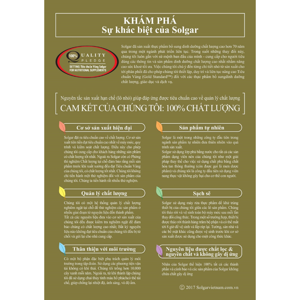 Viên Uống Dầu Cá Bổ Sung Omega 3 Hỗ Trợ Giảm Xơ Vỡ Động Mạch, Cải Thiện Trí Nhớ, Tốt Cho Tim Mạch Solgar Fish Oil Omega 3 Concentrate