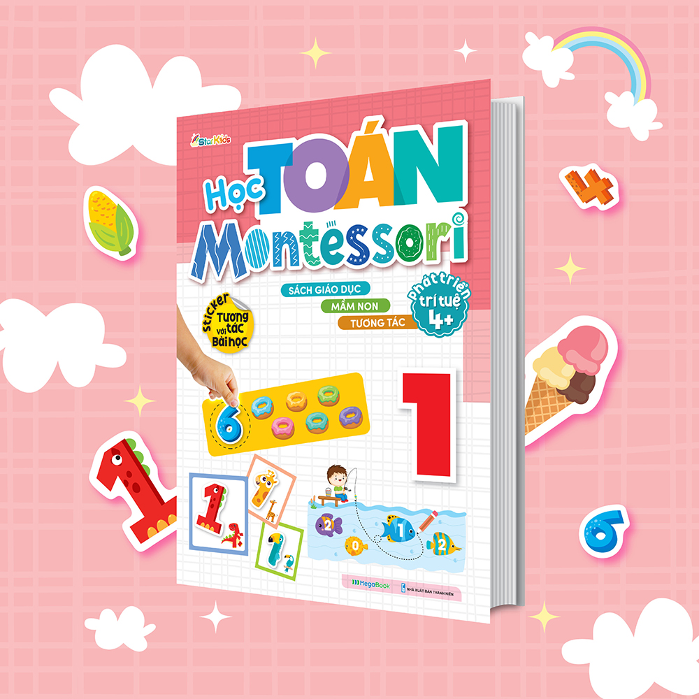 Học Toán Montessori 1 ( Phát triển trí tuệ 4+)