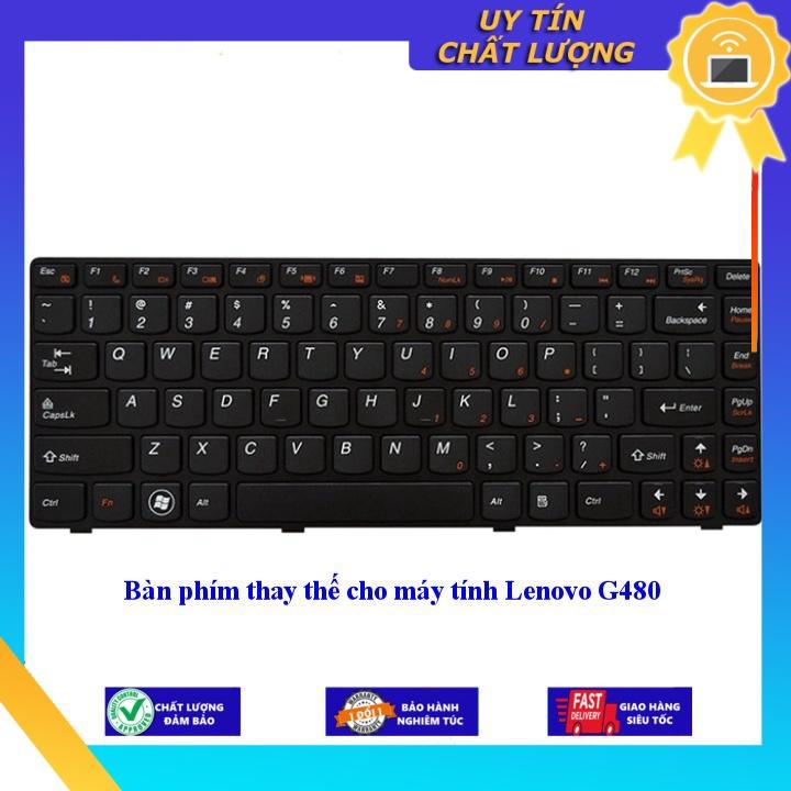 Bàn phím cho máy tính Lenovo G480 - Hàng Nhập Khẩu