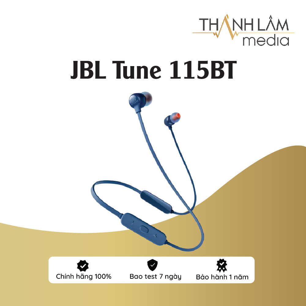 Tai nghe thể thao Bluetooth JBL Tune 115BT / T115BT - Hàng chính hãng