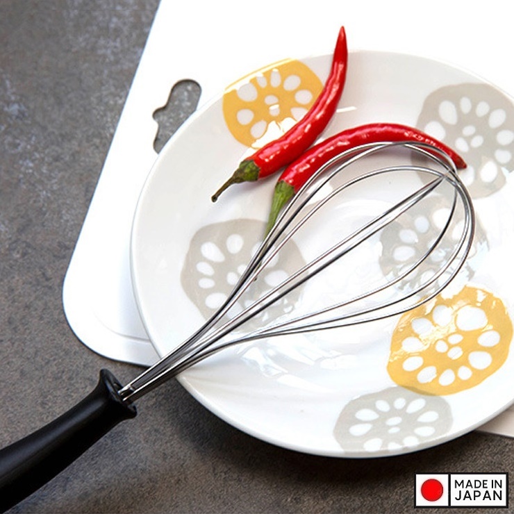 Dụng cụ đánh trứng tạo bọt Echo Lucido 26cm - Made in Japan