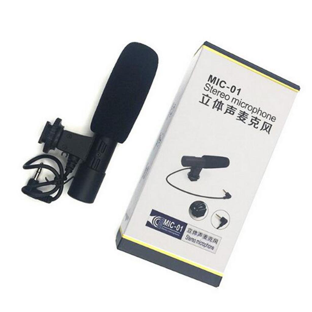 Microphone Recording DSLR Camera DV Photography 3.5mm Interface
