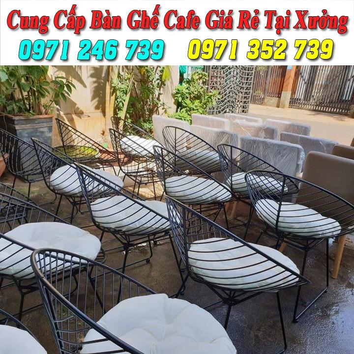 Bàn ghế cafe nhựa giả mây sân vườn